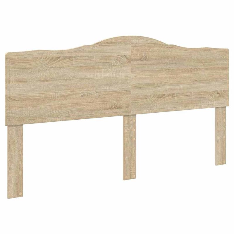 Casa si Gradina - Mobilier - Paturi si accesorii - Accesorii paturi - Tablie de pat cu LED, alb, 180x5x78/88 cm, piele ecologica - Infinity.ro