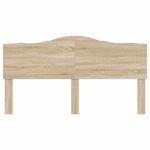 Casa si Gradina - Mobilier - Paturi si accesorii - Accesorii paturi - Tablie de pat cu LED, alb, 180x5x78/88 cm, piele ecologica - Infinity.ro