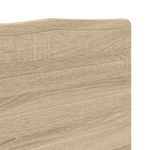 Casa si Gradina - Mobilier - Paturi si accesorii - Accesorii paturi - Tablie de pat cu LED, alb, 180x5x78/88 cm, piele ecologica - Infinity.ro