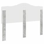 Casa si Gradina - Mobilier - Paturi si accesorii - Accesorii paturi - Tablie de pat cu nasturi gri deschis 180 cm catifea - Infinity.ro