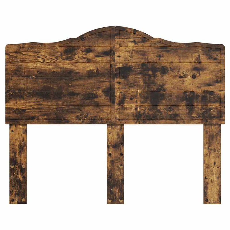 Casa si Gradina - Mobilier - Paturi si accesorii - Accesorii paturi - Tablie de pat cu aripioare, albastru, 203x23x118/128 cm, textil - Infinity.ro