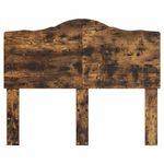 Casa si Gradina - Mobilier - Paturi si accesorii - Accesorii paturi - Tablie de pat cu aripioare, albastru, 163x23x78/88 cm textil - Infinity.ro