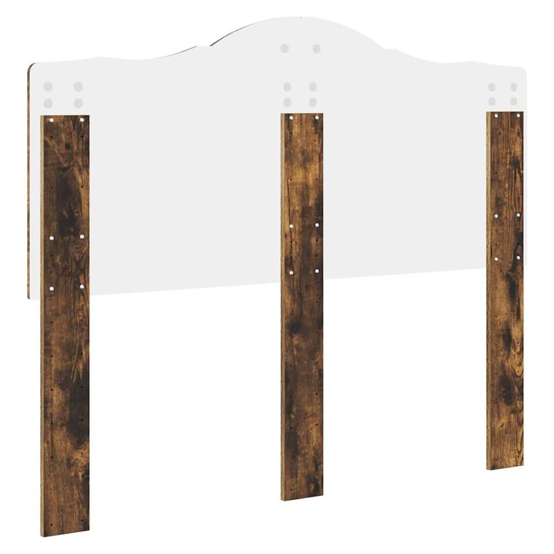 Casa si Gradina - Mobilier - Paturi si accesorii - Accesorii paturi - Tablie de pat cu aripioare, albastru, 163x23x78/88 cm textil - Infinity.ro