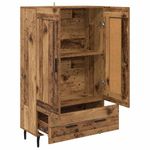 Casa si Gradina - Mobilier - Comode si corpuri - Corpuri bucatarie - Bufet cu sertar Lemn Vechi 69,5 x 31 x 115 cm Lemn compozit - Infinity.ro
