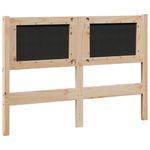 Casa si Gradina - Mobilier - Paturi si accesorii - Accesorii paturi - Tablie de pat Stejar Sonoma 200 cm Lemn compozit - Infinity.ro