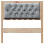 Casa si Gradina - Mobilier - Paturi si accesorii - Accesorii paturi - Tablie cap Stejar fumuriu 200 x 16,5 x 103,5 cm Lemn compozit - Infinity.ro
