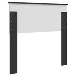 Casa si Gradina - Mobilier - Paturi si accesorii - Accesorii paturi - Tablie de pat cu dulapuri, stejar fumuriu 240 cm lemn prelucrat - Infinity.ro