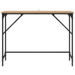 Casa si Gradina - Mobilier - Comode si corpuri - Noptiere - Masa de consola Stejar Artizanal 100 x 32 x 75 cm Lemn compozit - Infinity.ro