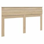 Casa si Gradina - Mobilier - Paturi si accesorii - Accesorii paturi - Tablie de pat cu LED, alb, 180x5x78/88 cm, piele ecologica - Infinity.ro