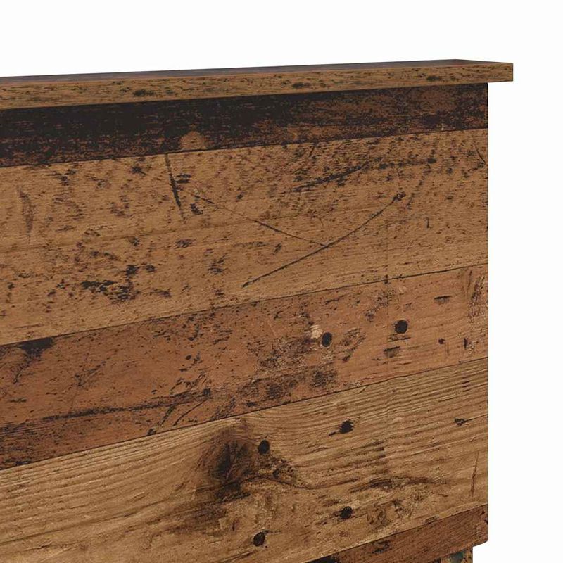 Casa si Gradina - Mobilier - Paturi si accesorii - Accesorii paturi - Tablie de pat cu aripioare gri inchis 203x16x118/128 cm catifea - Infinity.ro