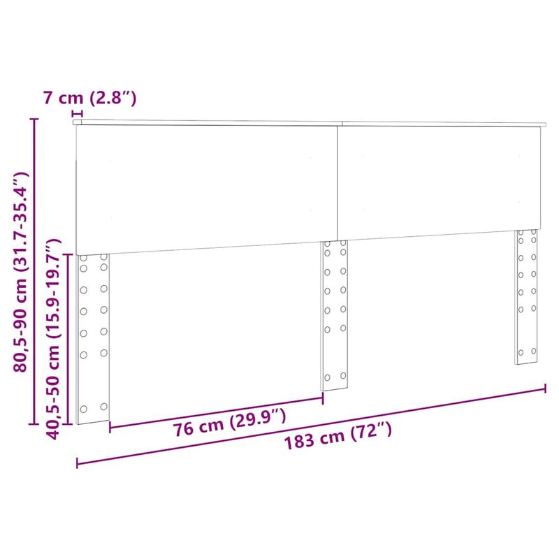 Casa si Gradina - Mobilier - Paturi si accesorii - Accesorii paturi - Tablie de pat cu aripioare gri inchis 203x16x118/128 cm catifea - Infinity.ro