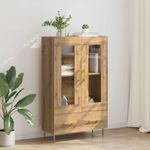 Casa si Gradina - Mobilier - Comode si corpuri - Corpuri bucatarie - Bufet cu sertar Stejar Artizanal 69,5 x 31 x 115 cm - Infinity.ro