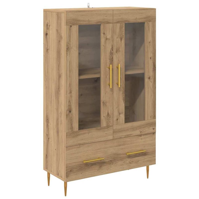 Casa si Gradina - Mobilier - Comode si corpuri - Corpuri bucatarie - Bufet cu sertar Stejar Artizanal 69,5 x 31 x 115 cm - Infinity.ro