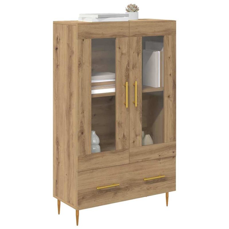 Casa si Gradina - Mobilier - Comode si corpuri - Corpuri bucatarie - Bufet cu sertar Stejar Artizanal 69,5 x 31 x 115 cm - Infinity.ro