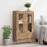 Casa si Gradina - Mobilier - Comode si corpuri - Corpuri bucatarie - Bufet cu sertar Stejar Artizanal 69,5 x 31 x 115 cm - Infinity.ro