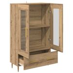 Casa si Gradina - Mobilier - Comode si corpuri - Corpuri bucatarie - Bufet cu sertar Stejar Artizanal 69,5 x 31 x 115 cm - Infinity.ro