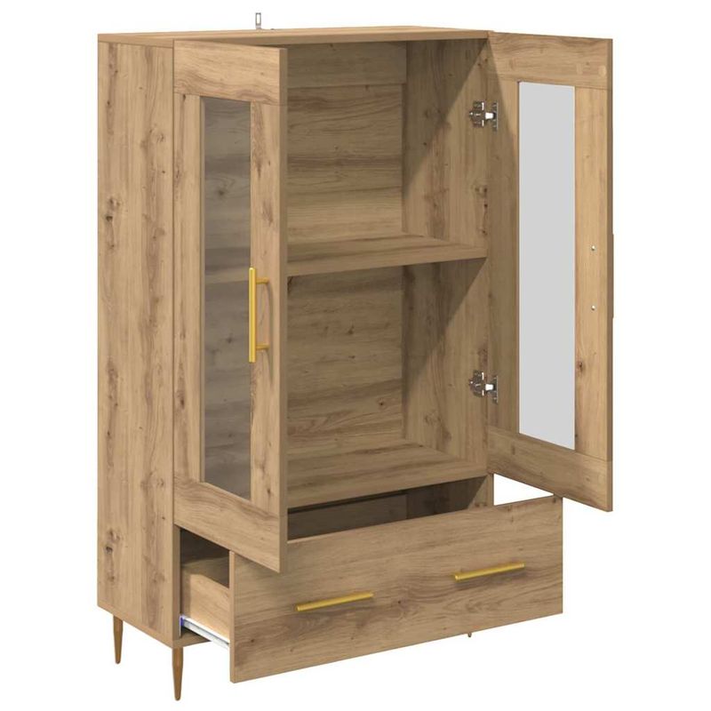 Casa si Gradina - Mobilier - Comode si corpuri - Corpuri bucatarie - Bufet cu sertar Stejar Artizanal 69,5 x 31 x 115 cm - Infinity.ro