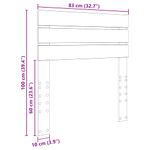 Casa si Gradina - Mobilier - Paturi si accesorii - Accesorii paturi - Tablie de pat cu dulapuri, stejar maro, 120 cm lemn prelucrat - Infinity.ro