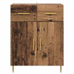 Casa si Gradina - Mobilier - Comode si corpuri - Comode - Bufet cu sertar Lemn Vechi 69,5 x 34 x 90 cm Lemn compozit - Infinity.ro