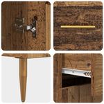 Casa si Gradina - Mobilier - Comode si corpuri - Comode - Bufet cu sertar Lemn Vechi 69,5 x 34 x 90 cm Lemn compozit - Infinity.ro