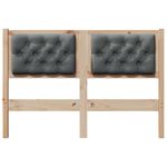 Casa si Gradina - Mobilier - Paturi si accesorii - Accesorii paturi - Tablie cap Stejar inchis 160 x 16,5 x 103,5 cm Lemn compozit - Infinity.ro