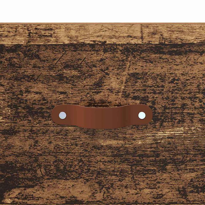 Casa si Gradina - Mobilier - Comode si corpuri - Noptiere - Noptiera suspendata Lemn Vechi 35 x 35 x 20 cm Lemn compozit - Infinity.ro