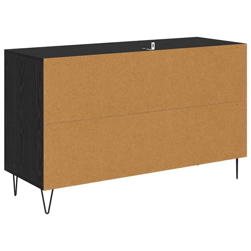 Casa si Gradina - Mobilier - Comode si corpuri - Comode - Bufet cu sertar Stejar Negru 100 x 36 x 60 cm Lemn compozit - Infinity.ro