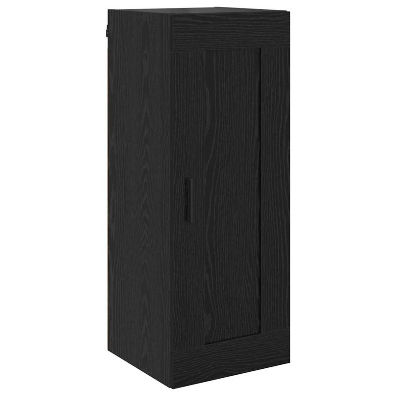 Casa si Gradina - Mobilier - Comode si corpuri - Comode - Dulap montat pe perete Stejar Negru 34,5 x 34 x 90 cm - Infinity.ro