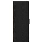 Casa si Gradina - Mobilier - Comode si corpuri - Comode - Dulap montat pe perete Stejar Negru 34,5 x 34 x 90 cm - Infinity.ro