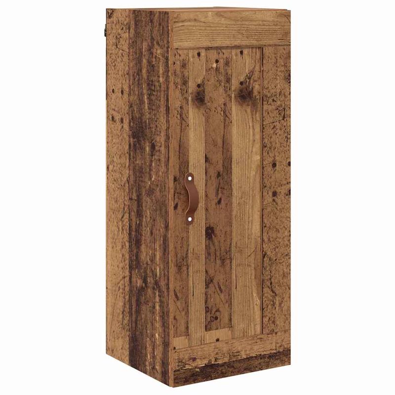 Casa si Gradina - Mobilier - Comode si corpuri - Comode - Dulap montat pe perete Lemn Vechi 34,5 x 34 x 90 cm - Infinity.ro
