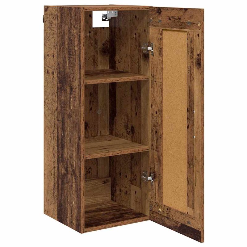 Casa si Gradina - Mobilier - Comode si corpuri - Comode - Dulap montat pe perete Lemn Vechi 34,5 x 34 x 90 cm - Infinity.ro
