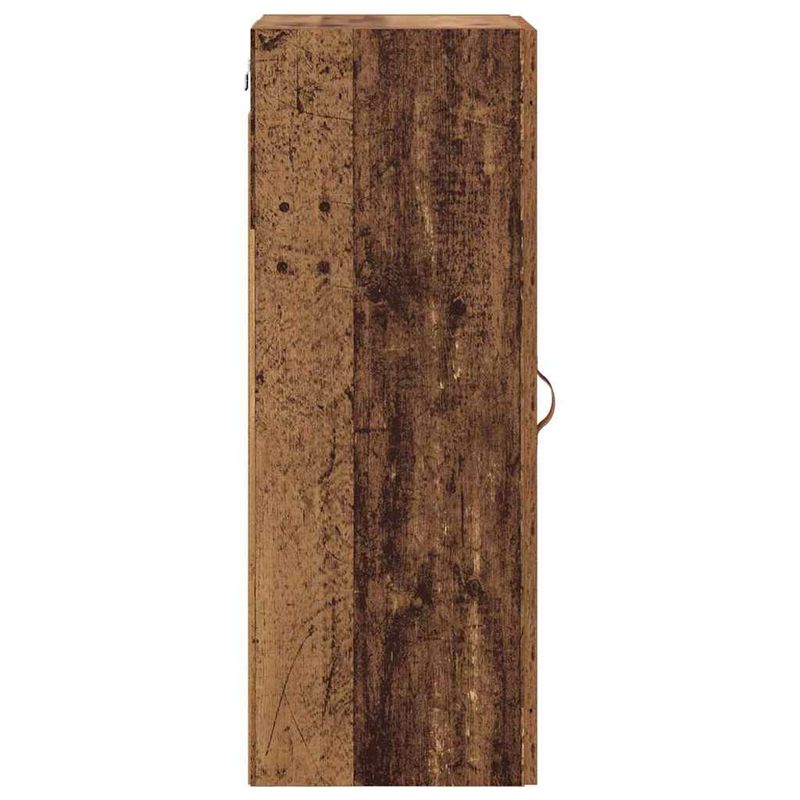 Casa si Gradina - Mobilier - Comode si corpuri - Comode - Dulap montat pe perete Lemn Vechi 34,5 x 34 x 90 cm - Infinity.ro