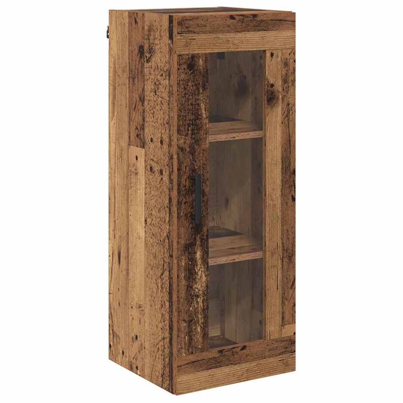 Casa si Gradina - Mobilier - Comode si corpuri - Comode - Dulap montat pe perete Lemn Vechi 34,5 x 34 x 90 cm - Infinity.ro