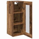 Casa si Gradina - Mobilier - Comode si corpuri - Comode - Dulap montat pe perete Lemn Vechi 34,5 x 34 x 90 cm - Infinity.ro