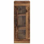 Casa si Gradina - Mobilier - Comode si corpuri - Comode - Dulap montat pe perete Lemn Vechi 34,5 x 34 x 90 cm - Infinity.ro