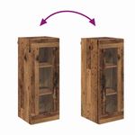 Casa si Gradina - Mobilier - Comode si corpuri - Comode - Dulap montat pe perete Lemn Vechi 34,5 x 34 x 90 cm - Infinity.ro