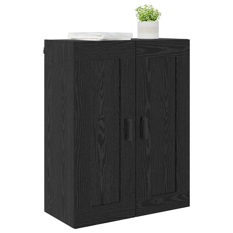 Casa si Gradina - Mobilier - Comode si corpuri - Comode - Dulap montat pe perete Stejar Negru 69,5 x 34 x 90 cm - Infinity.ro