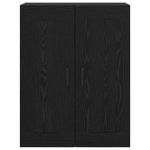 Casa si Gradina - Mobilier - Comode si corpuri - Comode - Dulap montat pe perete Stejar Negru 69,5 x 34 x 90 cm - Infinity.ro