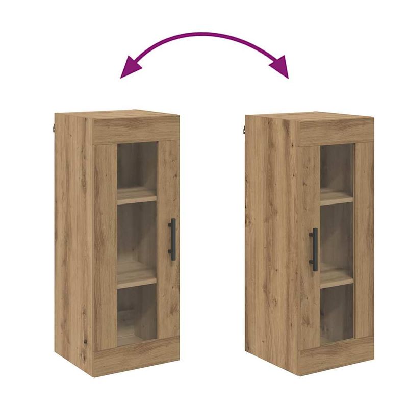 Casa si Gradina - Mobilier - Comode si corpuri - Comode - Dulap montat pe perete Stejar Artizanal 34,5 x 34 x 90 cm - Infinity.ro