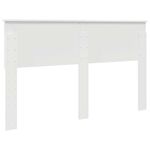 Casa si Gradina - Mobilier - Paturi si accesorii - Accesorii paturi - Tablie de depozitare Stejar fumuriu 160 cm Lemn compozit - Infinity.ro