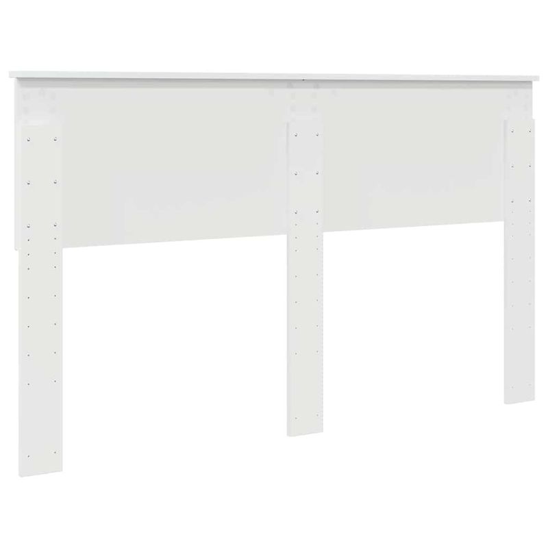 Casa si Gradina - Mobilier - Paturi si accesorii - Accesorii paturi - Tablie de depozitare Stejar fumuriu 160 cm Lemn compozit - Infinity.ro