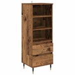 Casa si Gradina - Mobilier - Comode si corpuri - Comode - Bufet cu sertar Lemn Vechi 40 x 36 x 110 cm Lemn compozit - Infinity.ro