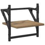 Casa si Gradina - Mobilier - Biblioteci si rafturi - Rafturi - Set rafturi de perete 6 pcs Stejar Artizanal 100 x 25 x 30 cm - Infinity.ro