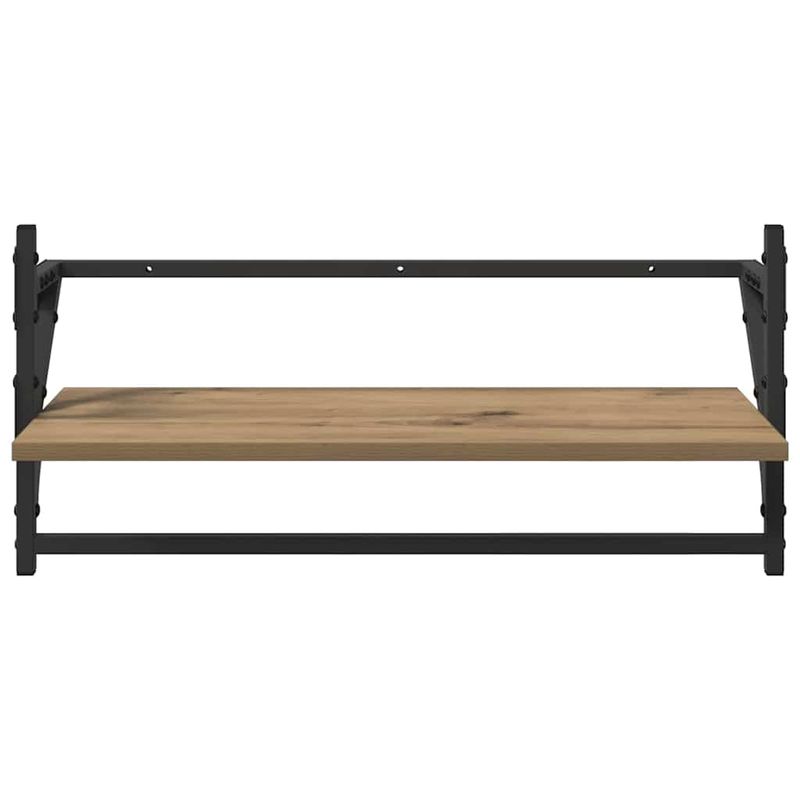 Casa si Gradina - Mobilier - Biblioteci si rafturi - Rafturi - Set rafturi de perete 6 pcs Stejar Artizanal 100 x 25 x 30 cm - Infinity.ro