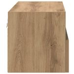 Casa si Gradina - Mobilier - Comode si corpuri - Comode - Dulap TV de perete Pe perete Stejar Artizanal 60 x 30 x 30 cm - Infinity.ro
