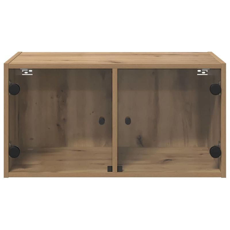 Casa si Gradina - Mobilier - Dulapuri si sifoniere - Dulapuri - Dulapuri de perete 2 pcs Stejar Artizanal 68 x 37 x 35 cm - Infinity.ro