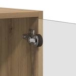 Casa si Gradina - Mobilier - Dulapuri si sifoniere - Dulapuri - Dulapuri de perete 2 pcs Stejar Artizanal 68 x 37 x 35 cm - Infinity.ro