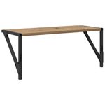 Casa si Gradina - Mobilier - Biblioteci si rafturi - Rafturi - Semele de perete 2 pcs Stejar Artizanal 60 x 25 x 25,5 cm - Infinity.ro