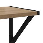 Casa si Gradina - Mobilier - Biblioteci si rafturi - Rafturi - Semele de perete 2 pcs Stejar Artizanal 60 x 25 x 25,5 cm - Infinity.ro