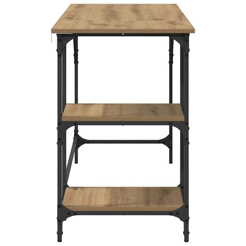 Casa si Gradina - Mobilier - Mese si birouri - Birouri - Birou Stejar Artizanal 120 x 50 x 75 cm Lemn compozit - Infinity.ro